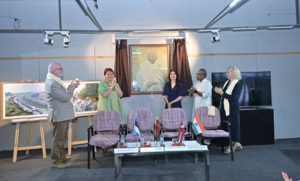 Lithuania, Latvia and Estonia commemorate the Baltic Way at the National Gandhi Museum in New Delhi